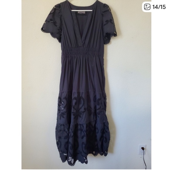 Anthropologie somerset maxi flutter dress - Picture 2 of 6